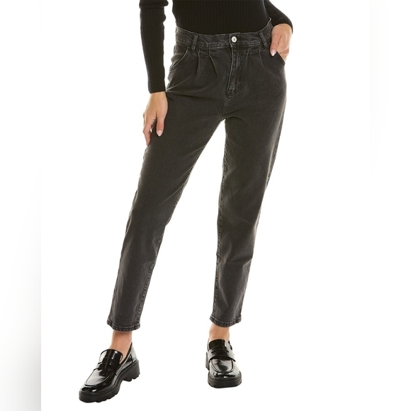 NWT Current/Elliott Gravity Tapered Pleated Jeans $188 - Picture 1 of 10